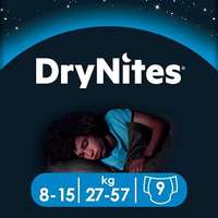 HUGGIES HUGGIES Dry Nites Large 8–15 years Boys (9 db)