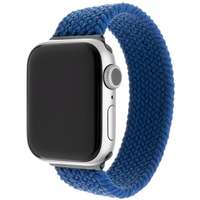 FIXED FIXED Elastic Nylon Strap Apple Watch 42 / 44 / 45 / Ultra 49mm méret XL - kék