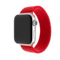 FIXED FIXED Elastic Nylon Strap Apple Watch 38 /40 / 41mm méret S - piros