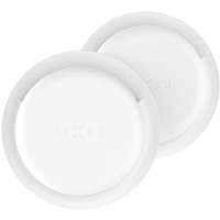 FIXED FIXED Silky Sticker Apple AirTag double pack fehér tok