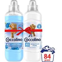 COCCOLINO COCCOLINO Sensitive & Blue Splash 2× 1,05 l (84 mosás)