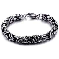 Predator Q1 Predator Q1 Sapphireleaf, férfi, Halálfej, ezüst színű, 22 cm