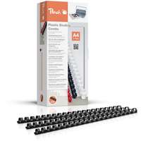 Peach Peach PB412-02 A4 12 mm fekete - 100 db-os kiszerelés