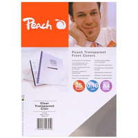 Peach PEACH PB100-15 A4-es elülső, átlátszó - 25 darabos csomag