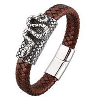 Predator Q1 Predator Q1 bőr karkötő 19,5 cm - kobra PD1030