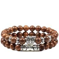 Predator Q1 Predator Q1 férfi karkötő - bagoly 19cm - XHB 32 - 2 db