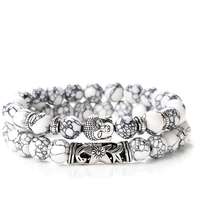 Predator Q1 Predator Q1 Buddha férfi karkötő 2 db, 21cm - XHB 37