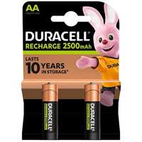 DURACELL Duracell Rechargeable elem 2500 mAh 2 db (AA)