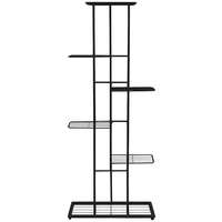 Ruhhy RUHHY 26040 Virágállvány, 106×41×22 cm, fekete