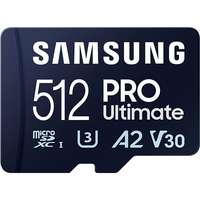 Samsung Samsung MicroSDXC 512 GB PRO Ultimate + SD adapter