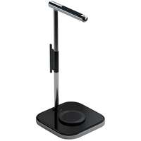 Satechi Satechi 2-IN-1 Headphone Stand w Wireless Charger USB-C - Space Grey