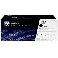 HP HP Q2612AD 12A Dual Pack fekete