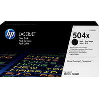 HP HP CE250XD sz. 504X Dual Pack fekete