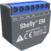 Shelly Shelly EM, fogyasztásmérő 2 x 120A - ig, 1 kimenet