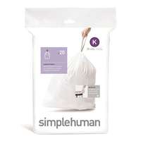 Simplehuman Simplehuman K típus 35-45 l, összehúzható, 20 db