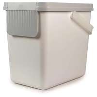 SNIPS SNIPS szelektív szemetes, 25 l, fehér + világosszürke fedél