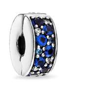 PANDORA PANDORA 791817NSBMX Kék pavé medál (Ag 925/1000, 2,3 g)