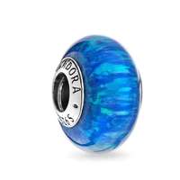 PANDORA PANDORA 791691C02 Opálfényű mély óceánkék medál (Ag 925/1000, 2,1 g)