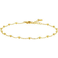 LUCA BARRA LUCA BARRA IP aranyozott acél bokalánc, golyók