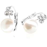 JSB Bijoux JSB Bijoux gyöngy fülbevaló Swarovski® kristállyal