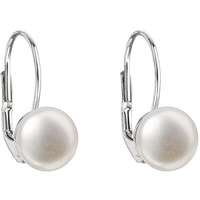 EVOLUTION GROUP EVOLUTION GROUP 21009.1 fehér, AA 8-8,5 mm-es fülbevaló valódi gyöngy (925/1000, 1g, fehér)