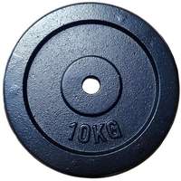 Kubisport KUBIsport Öntöttvas súlytárcsa, 10 kg, 30 mm