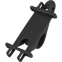 Force Force Kormányra rögzíthető szilikon telefontartó, fekete