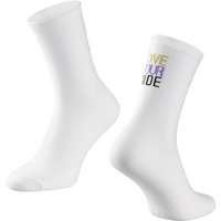 Force Force Love Your Ride zokni, fehér, L-XL / 42-46