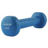 HMS PREMIUM HMS vinyl borítású öntöttvas súlyzó 0,5 kg