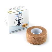 Kine-MAX Kine-MAX Cohesive Elastic Bandage 2,5 cm × 4,5 m, bézs