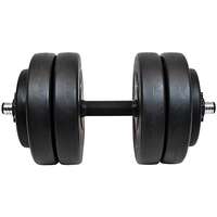 LIFEFIT® Lifefit egykezes súlyzó 23 kg, vinil-cement, 30 mm-es rúd/6 × tárcsa