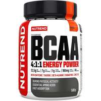 NUTREND Nutrend BCAA Energy Mega Strong Powder, 500 g, narancs
