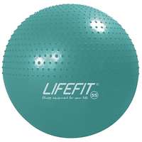LIFEFIT® Lifefit Masszázs labda 55 cm, türkiz