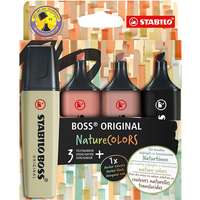 STABILO STABILO BOSS ORIGINAL NatureCOLORS, szett, 4db