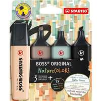 STABILO STABILO BOSS ORIGINAL NatureCOLORS, szett, 4db