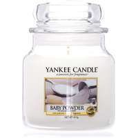 YANKEE CANDLE YANKEE CANDLE Classic Baby Powder, közepes méretű, 411 gramm