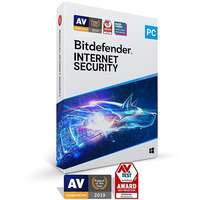 Bitdefender Bitdefender Internet Security - 3 eszközre 1 évre (elektronikus licenc)