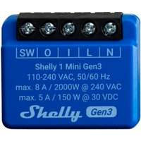 Shelly Shelly Plus 1 Mini, kapcsolómodul, WiFi, Gen3