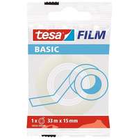 TESA Tesa BASIC 15 mm x 33 m, átlátszó