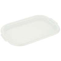 Tontarelli Tontarelli Téglalap alakú tálca 40 × 27,5 cm, fehér