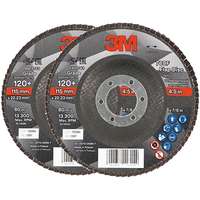 3M 3M 769F lamellás tárcsa, átmérő 115 mm, szemcseméret 120+, 2 db