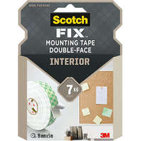 3M 3M Scotch-FIX™ Beltéri kétoldalas rögzítőszalag 4496G-1950-P, 19 mm × 5 m