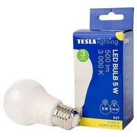 Tesla Lighting Tesla - LED izzó BULB, E27, 5W, 230V, 500lm, 25 000h, 3000K meleg fehér, 220°