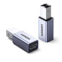 Ugreen UGREEN USB2.0 USB-C/F to USB2.0 B/M Adapter Aluminum Case