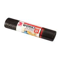 BRATEK BRATEK ellenálló szemetes zsák 120 l, 25 db