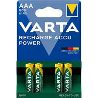 VARTA VARTA Recharge Accu Power Tölthető elem AAA 800 mAh R2U 4 db