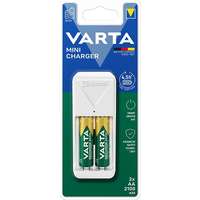 VARTA VARTA Mini Charger Töltő + 2 AA 2100 mAh