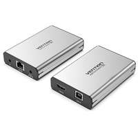 Vention Vention HDMI Network Cable Extender 150M Gray Aluminum Alloy Type