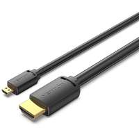 Vention Vention HDMI-D Male to HDMI-A Male 4K HD Cable 3m Black