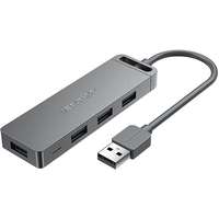 Vention Vention 4-Port USB 2.0 Hub With Power Supply, 1 m, szürke